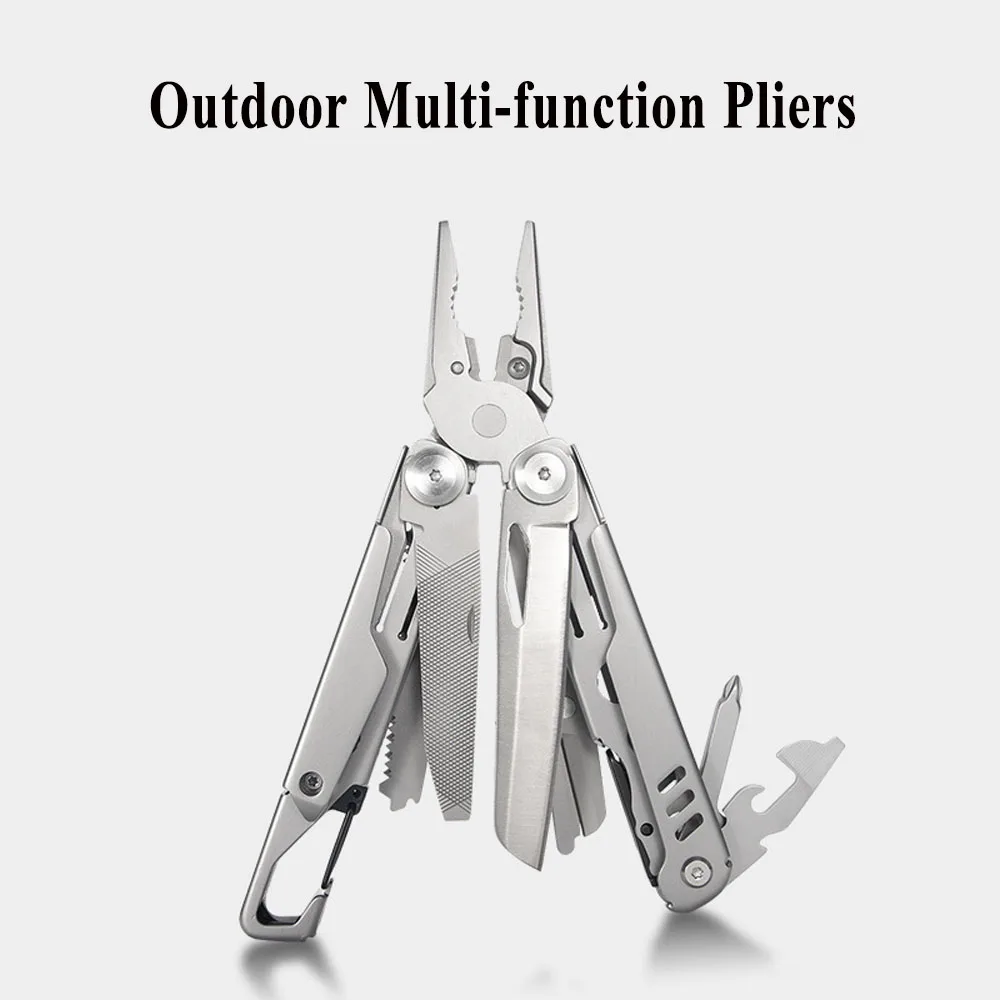 31 in1 Multi-tool Plier 440A Steel Folding Knife Universal Pliers Scissors - £33.27 GBP+