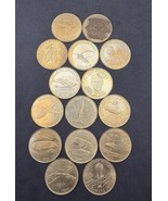 15 Stuck Shell Token Apollo 8 11 Da Vinci Piccard Zeppelin Heinkel HE178... - $1,098.62 MXN