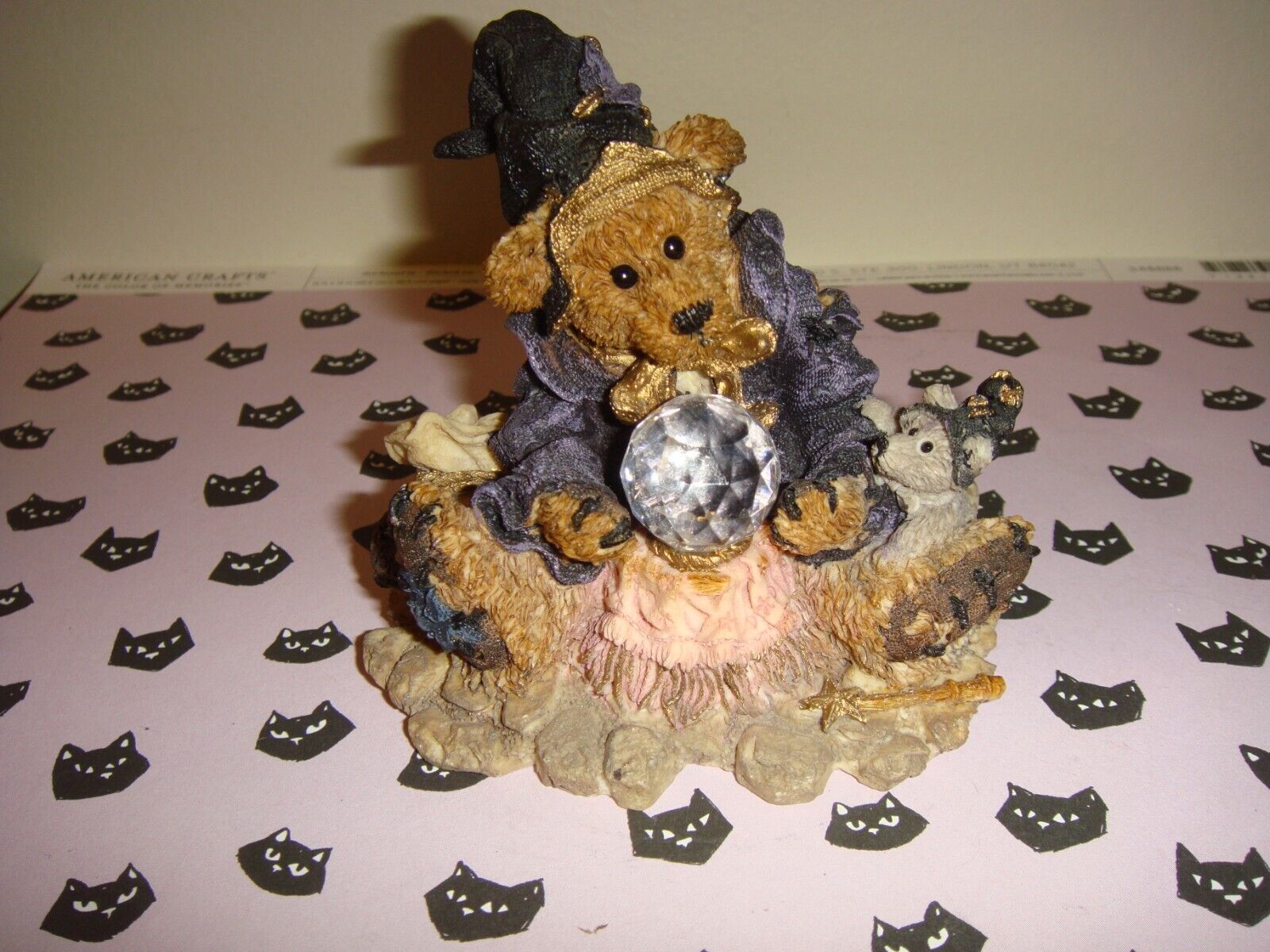 Boyds Bearstone Wilson The Wonderful Wizard Of Wuz - $16.99