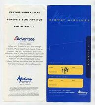Midway Airlines Ticket Jacket - $13.86