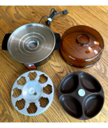 Vintage McGraw Edison Fostoria Electric Egg Cooker Poacher  Amber - $63.08 CAD