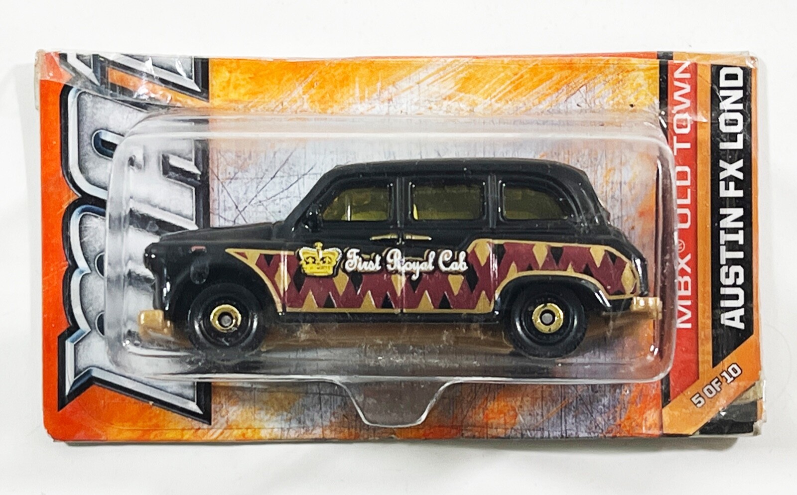 2012 Matchbox 65 of 120 Old Town Austin FX London Taxi Black (NEW) - $2.47