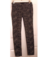 FIRE LOS ANGELES HOT SEXY ANIMAL SNAKE PRINT SKINNY LEG JEAN PANTS 3 JUNIOR - €8,25 EUR