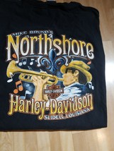 Mike Bruno&#39;s Northshore Harley Davidson  Slidell LA Mardi Gras Shirt Size 2XL  - £18.37 GBP