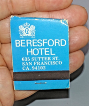 Beresford Hotel White Horse Tavern San Fransico Matchbook Full Unstruck ... - £7.87 GBP
