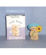 Hallmark Roly Bear Happy Birthday Figurine with box - $5.00