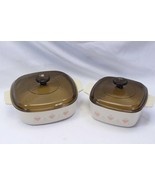 Corning Ware Forever Yours Heart Casseroles 2 Liter plus 1.5 Liter Pink ... - $40.32 CAD