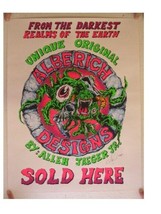 Aberich Designs Silkscreen Poster Allen Jaeger Jr. - £140.59 GBP