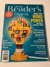 1 Reader&#39;s Digest Large Print Magazine September 2022 Build Your Word Power - £1.84 GBP