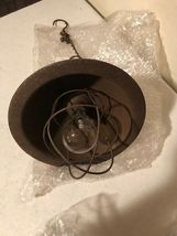 Primitive Led Hang Light in Distressed metal  - Battery Operated image 4