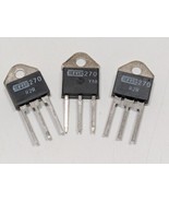 Lot of 3 ERS270 - (NTE270, ECG270) Silicon NPN Transitor, Power Darlington - $15.83