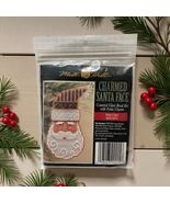 Mill Hill 1999 Charmed Santa Face Beaded Cross Stitch Kit ~Santa Claus~ ... - $13.87 CAD
