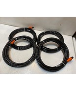 4 Qty of Mobile Approx 30ft Extension Cables 6-Pin Female End C131-050 (... - $180.49