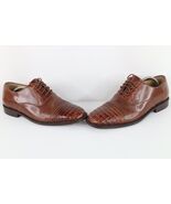 Florsheim Imperial Mens 11.5 D Caiman Alligator Leather Cap Toe Oxford S... - $2,373.22 MXN