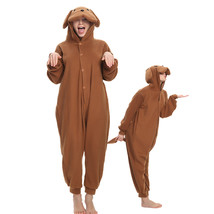 Teddy dog Adult Onesies Animal Cartoon Kigurumi Pajamas Halloween Cosplay - £23.59 GBP