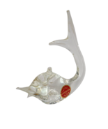Murano Vintage Hand Blown Glass Sculpture Fish Paperweight Figurine - €41,98 EUR