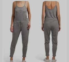 Chaser Grey Henley Drawstring Jumper Small NWOT No care/fabric label - $457.31 MXN