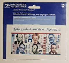 2006 USPS Distinguished American Diplomats STAMP SHEET #567840   SEALED - $12.99