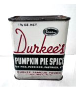 Durkee's Famous Foods Pumpkin Pie Spice Tin Elmhurst NY 1 7/8 oz - $19.31