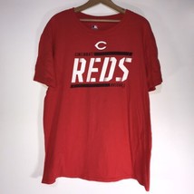 Cincinnati Reds Baseball T-Shirt Size XL Red MLB Genuine Merchandise - £14.25 GBP