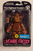 Fnaf Funko Five Nights At Freddy&#39;s Livewire Freddy Figure Walmart Exclusive Gid - £11.41 GBP