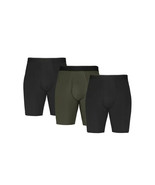 Athletic Works Men&#39;s Long Leg Boxer Briefs Underwear, 3 Pack, Size S(28-30) - $22.21 CAD