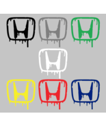 Vinyl Decal Window Sticker For Dripping Honda VTEC SI ACCORD CRV CIVIC - $60.07 MXN+