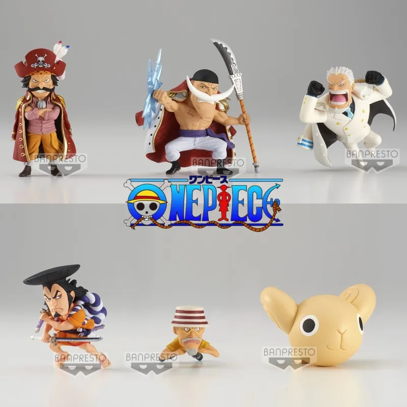 Andai anime one piece figure vol 10 hundred scenes model doll roger edward newgate garp thumb200