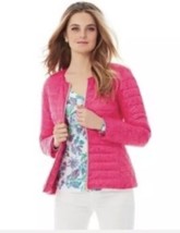 Lilly Pulitzer Reversible Pink Jacket NWT Size XXS - £112.88 GBP