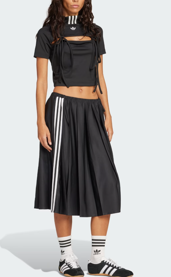 adidas Originals Ribbon Cut-Out Crop Top and 50 similar items