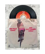Queen Fat Bottomed Girls / Bicycle Race 45 Rock 1978 Elektra 45541 + Pic Sleeve - $21.97