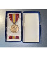 Vietnam National Defense Medal &amp; Service Ribbon In Original Box 1967 - $35.00