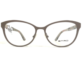 Etro Eyeglasses Frames ET2106 247 Gray Beige Cat Eye Paisley Full Rim 53-16-140 - £51.31 GBP