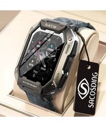 2022 Men&#39;s Smart Watch 5ATM Waterproof 380mAh Long Standby Multi-dial HD... - £81.91 GBP