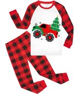 Dolphin&amp;Fish Kids Christmas Pajamas Cotton Gray/Red Size 24 Months - €13,50 EUR