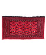 Sac à Sel Tekke Turkmène Vintage Fait Main – Années 1970 – 45 x 83 cm – Rug - $370.81 CAD
