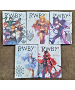 RWBY Official Manga Anthology NEW Volume 1-5 (END) English Version - $97.01 CAD