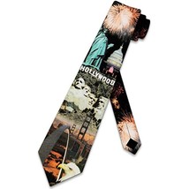 Across America Ties American Neckties American Monument Tie Mens Necktie - $292.85 MXN