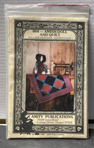 Amish Doll &amp; Quilt Patterns Full Size Instructions 1983. - £6.28 GBP