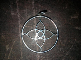 The Mission - Gothic Silver Pendant   Sisters of Mercy ,Cure , Cult - £18.61 GBP