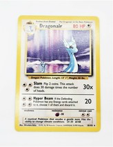 1999 Pokemon Game Base Set Unlimited Dragonair #18/102 - £19.98 GBP