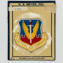 Vtg N.S. Meyer Inc Tactical Air Command Colored Patch USAF - 1966 New Old Stock - £15.54 GBP