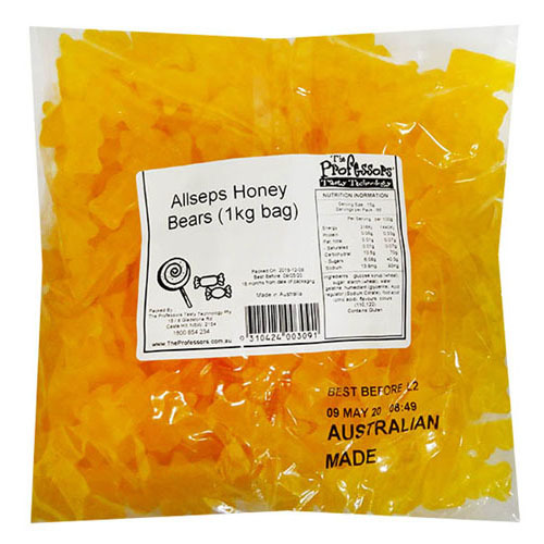 Allseps Jelly 1kg - Honey Bears - $40.13
