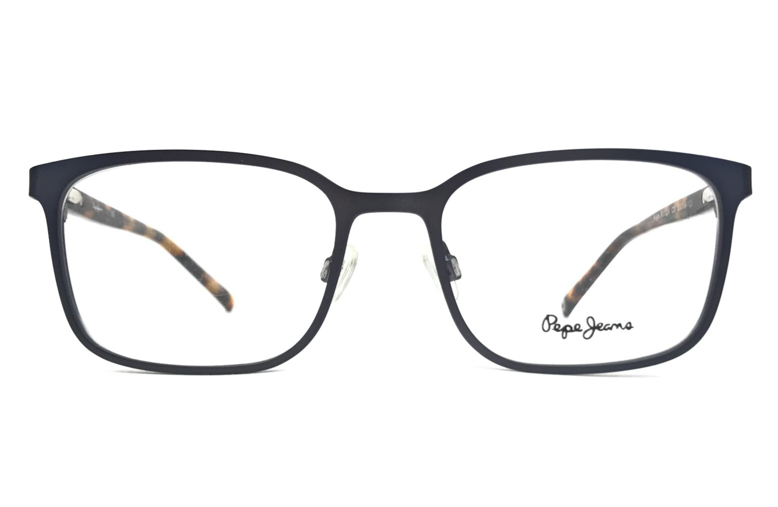Pepe Jeans Brille Rahmen Hugo PJ1324 C3 Blau Schildplatt Rechteckig 53-1... - $49.49
