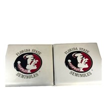 Vintage Lot 2 Florida State University Seminoles Stadium Seat Cushion w/ Handle - £43.95 GBP