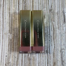 Max Factor 725 Simply Nude Colour Elixir Lipstick Makeup Set of 2 - £13.23 GBP