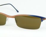 Marc O'Polo by METZLER 3587 285 COPPER /BLUE SUNGLASSES W/ BROWN LENS 51... - $75.47