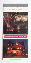 Edwards Funeral Home - Cleveland, Ohio 30 Strike Matchbook Cover Matchcover OH - £1.36 GBP