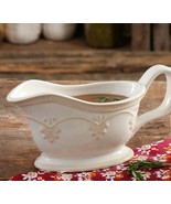 Pioneer Woman ~ Farmhouse Lace ~ Stoneware ~ Embossed ~ Off White ~ Grav... - $30.67 CAD