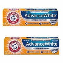 ARM &amp; HAMMER Advance White Baking Soda-Peroxide Toothpaste Extreme White... - £14.38 GBP